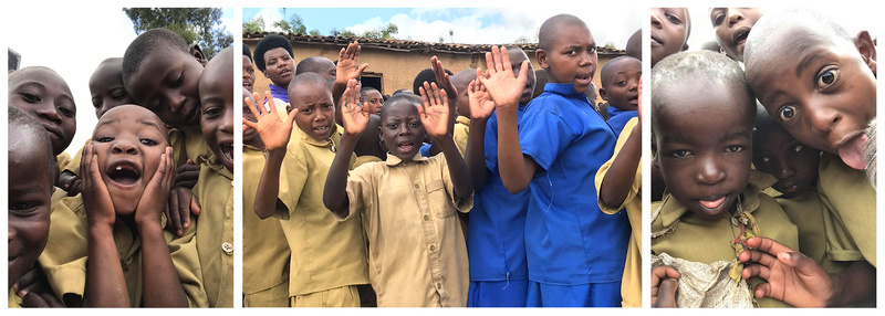 Kinder in Nkelima