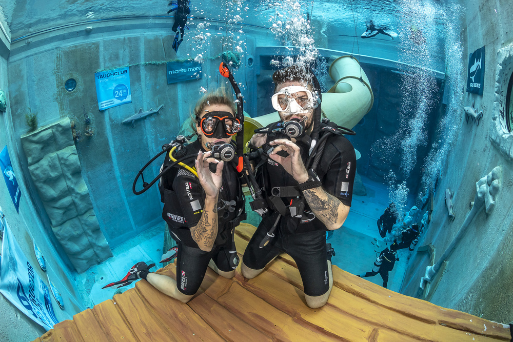 Interdive-Messeaktion