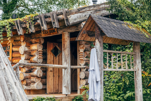 Teich Sauna 2