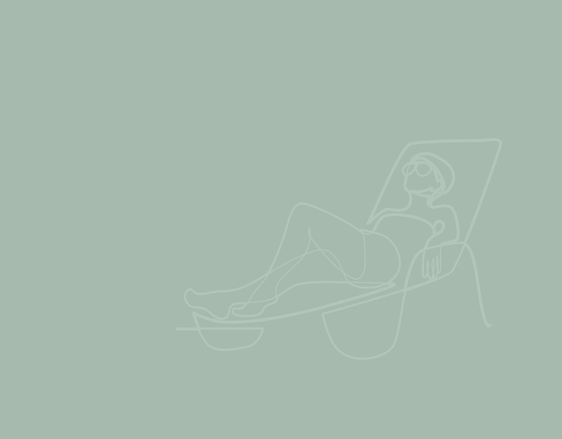 Relaxbett im Freizeitbad